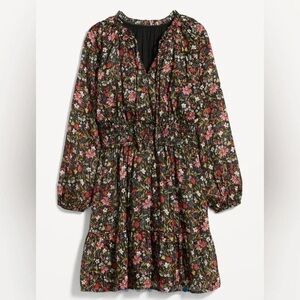 Old Navy Waist-Defined Shine Mini Dress